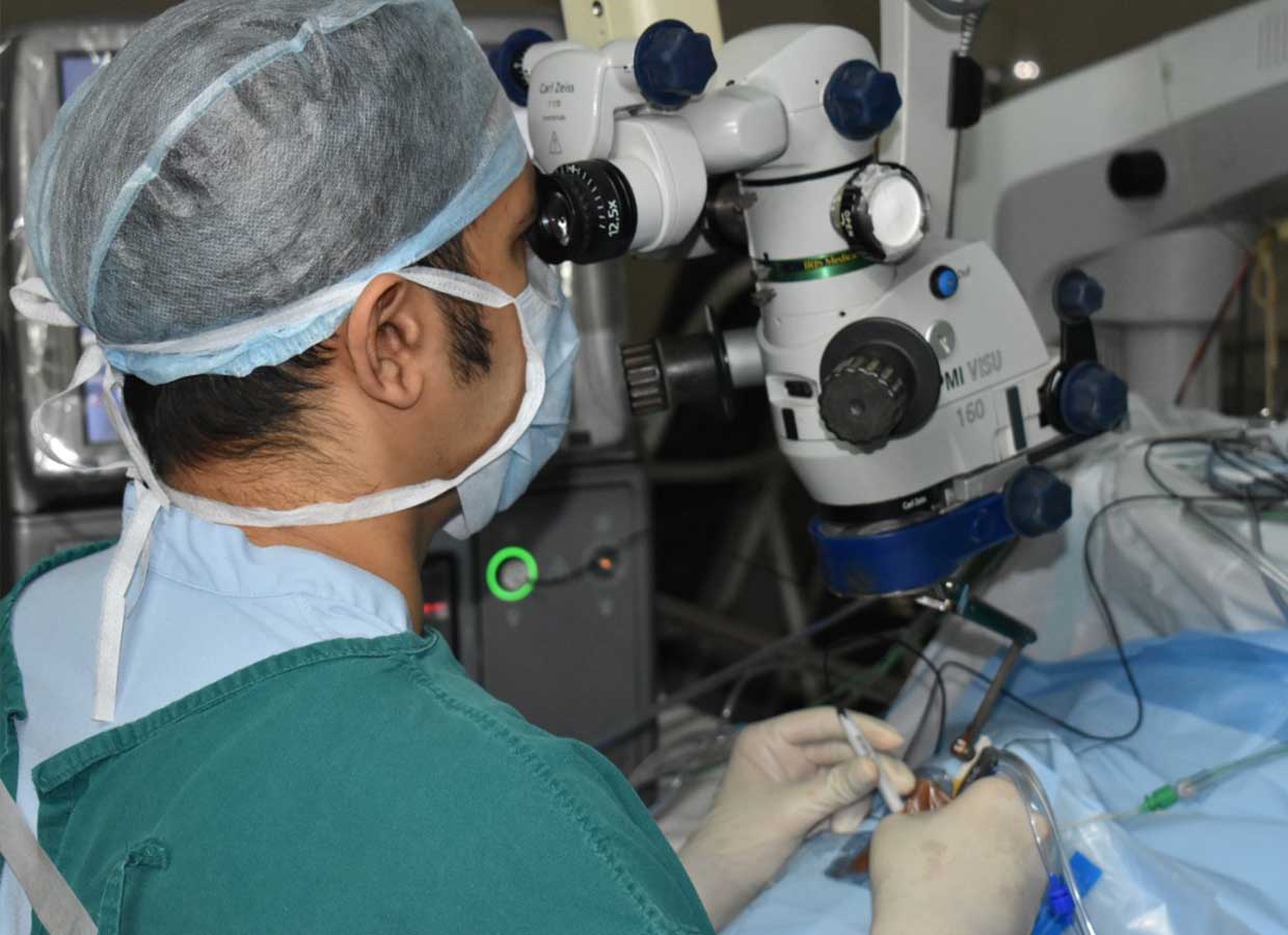 operation theater in eye hospital in Hyderabad